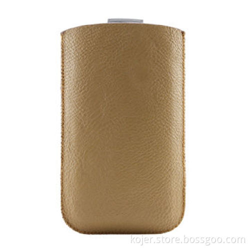 Leather Case for iPhone 4/4S, Made of PU Leather Material with Retractable Pull-tab